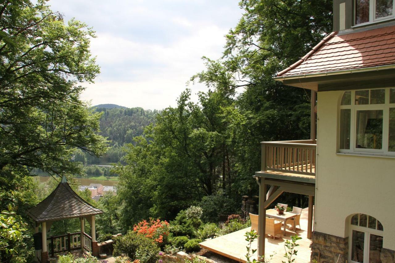 Villa Sonnenburg Gaestehaus Rathmannsdorf Bagian luar foto